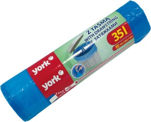 Worki na śmieci. 35 l pojemności - wyjątkowo mocne i wytrzymałe 15 szt.