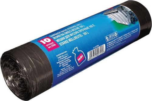 WORKI NA ŚMIECI MOCNE 160 L / 10 SZT YWORMOC160L