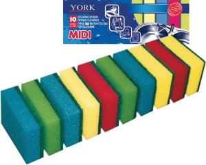 Zmywak kuchenny MIDI pak. 10 sztuk YORK