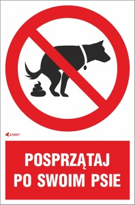 Znak bezpieczeństwa z-216 200x300 mm