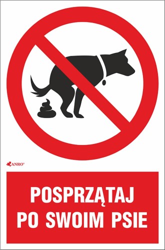 Znak bezpieczeństwa z-216 200x300 mm