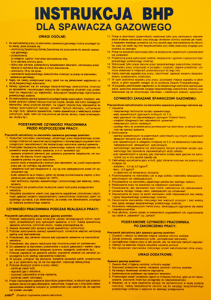 Anro Instrukcja BHP dla spawacza gazowego”.  330x460
