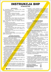Znak bezpieczeństwa z-ibt01 250x350 mm