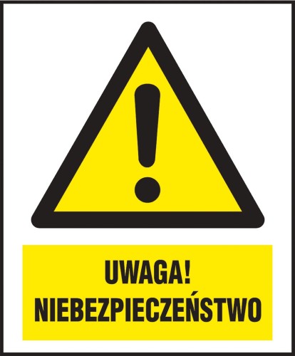 Znak bezpieczeństwa z-iw001 200x300 mm