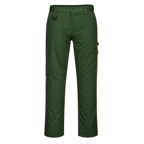 Portwest CD884 Spodnie do pasa super work zielony