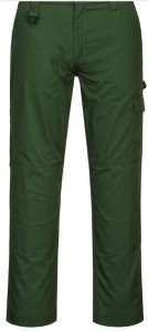 Portwest CD884 Spodnie do pasa super work zielony