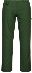 Portwest CD884 Spodnie do pasa super work zielony