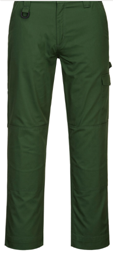 Portwest CD884 Spodnie do pasa super work zielony