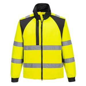 Portwest CD861YBR Ostrzegawcza bluza robocza WX2 Eco żółty/czarny