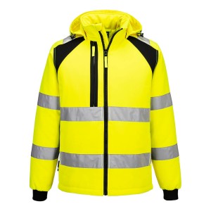 Softshell ocieplany WX2 (2L) CD809YBR żółty/czarny