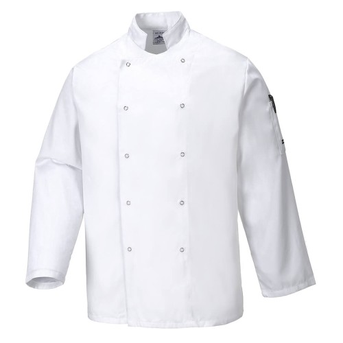 Portwest C833 Bluza Szefa kuchni Suffolk biały