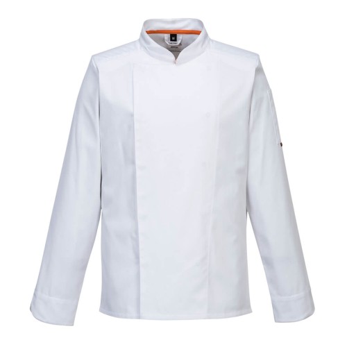 Portwest C838WHR Bluza kucharska MeshAir Pro L/S biały