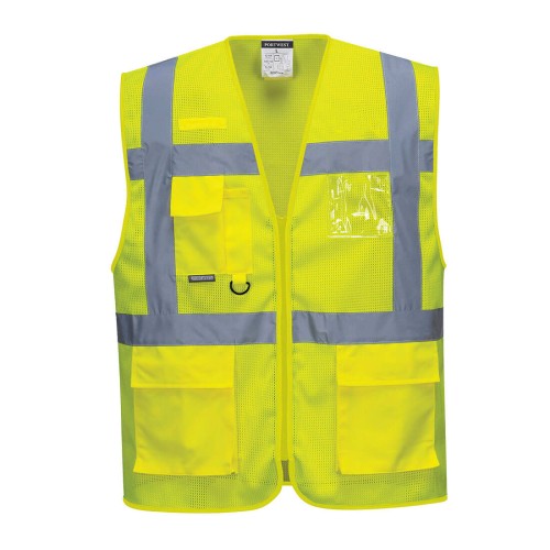 Portwest C376YER Kamizelka siatkowa Executive ATHENS żółty