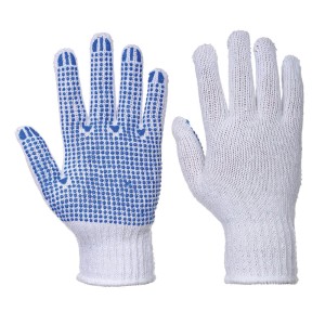 Portwest A111 Rękawica nakrapiana Classic Polka biało-niebieski