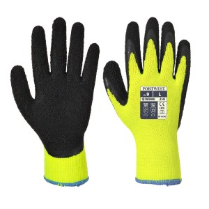 Portwest A143 Rękawica Thermal Soft Grip czarno-żółty