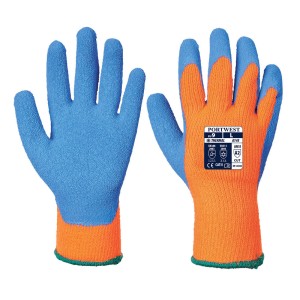 Portwest A145 Rękawica ocieplana Cold Grip pomarańczowo-niebieski