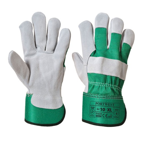 Portwest A220 Rękawica Rigger Premium Chrom zielony