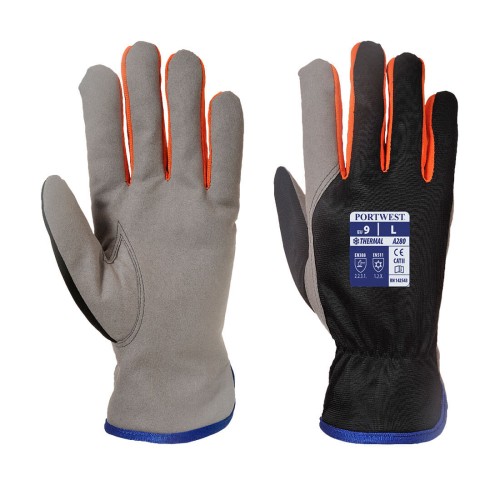 Portwest A280 Rekawica Wintershield czarno-pomarańczowy