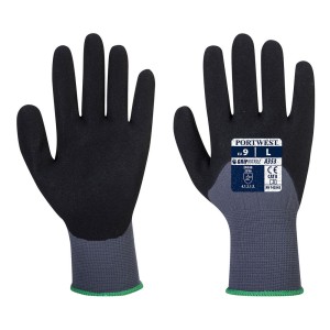 Portwest A353 Rękawica DermiFlex Ultra Plus czarno-szary