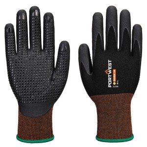 Rękawice GP Grip 15 z nakropieniami nitrylowymi A371K8R czarny