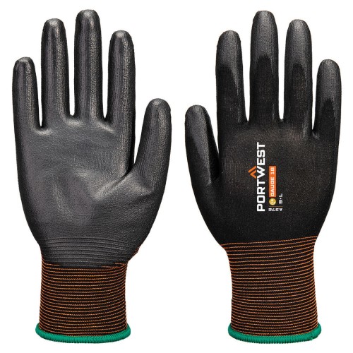 Rękawice GP Grip 18 PU A372K8R czarny