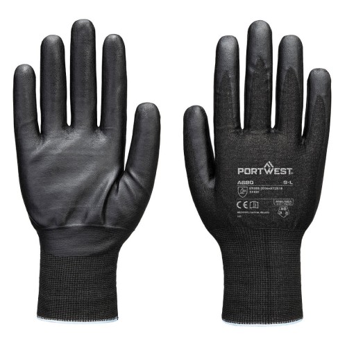 Rękawice antyprzecięciowe F21 Nitrile Tungsten Glove A9 A680K8R czarny