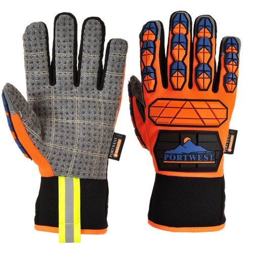 Portwest A726 Rękawica Aqua-Seal Pro pomarańczowo-niebieski