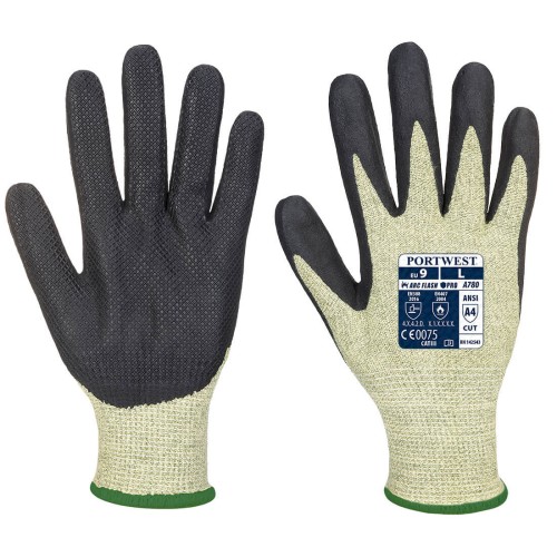 Portwest A780 Rękawica Grip Arc czarno-zielony