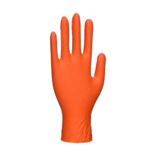 Portwest A930 Rękawice jednorazowe Portwest HD pomarańczowe pomarańczowy (100 szt)