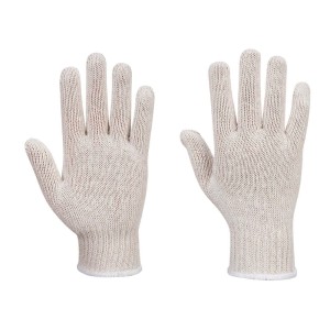 Portwest AB030WHR Rękawice String Knit Liner Glove (288 par) biały