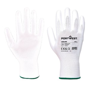 Portwest AB129W6R Rękawice ochronne powlekane PU-288 par biały