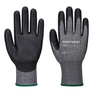 Rękawice antyprzecięciowe F13 PU Essential Multipack (Pk12) AB664G8R szaro-czarny