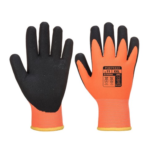 Portwest AP02 Rękawica Thermo Pro Ultra czarno-pomarańczowy