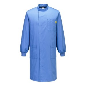 Fartuch ESD AS15HBR niebieski Hamilton