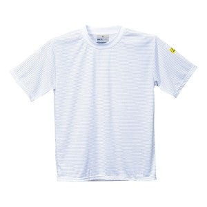 Portwest AS20WHR T-shirt antyelektrostatyczny ESD biały