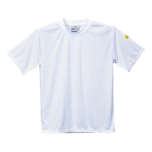 Portwest AS20WHR T-shirt antyelektrostatyczny ESD biały