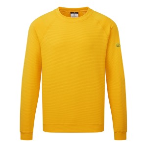 Bluza antystatyczna ESD AS24YE3 intensywny żółty