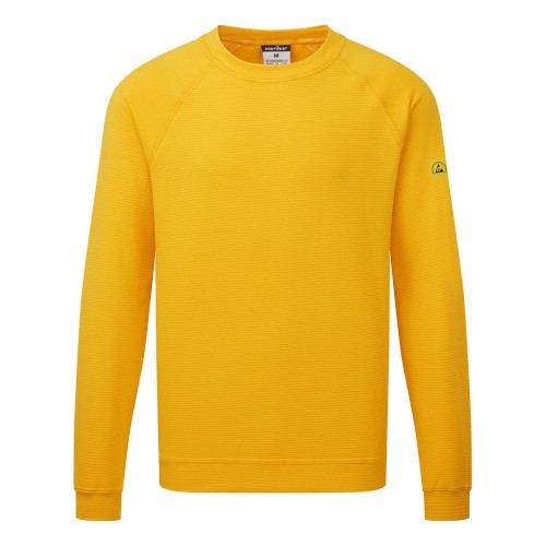 Bluza antystatyczna ESD AS24YE3 intensywny żółty