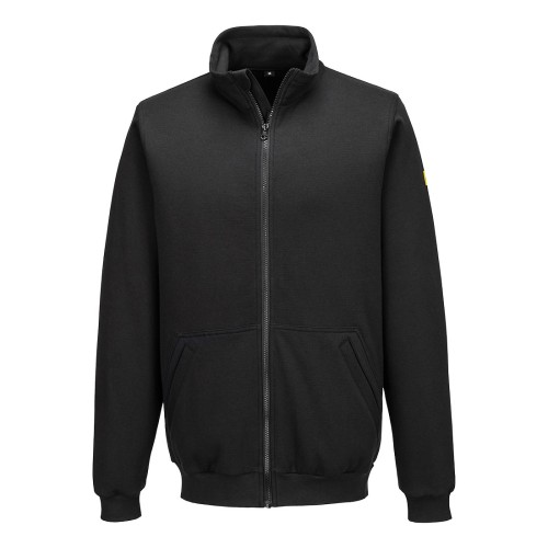 Bluza antystatyczna ESD AS25BKR czarny