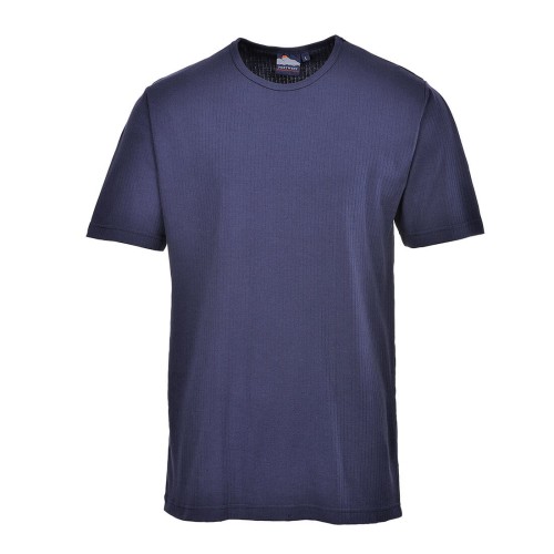 Portwest B120 T-shirt z krótkimi rękawami granatowy