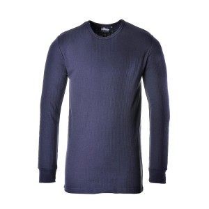 Portwest B123 T-shirt z długimi rękawami granatowy