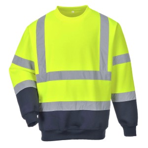 Portwest B306 Dwukolorowa bluza ostrzegawcza granatowo-seledynowy
