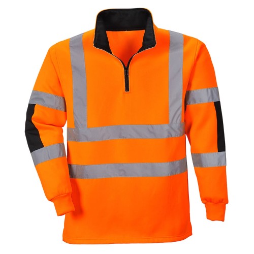 Portwest B308 Bluza ostrzegawcza Xenon Rugby pomarańczowy