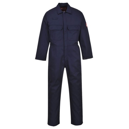 Portwest BIZ1 Kombinezon trudnopalny Bizweld granatowy rozm. 4XL wydłużone