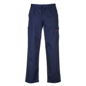 Portwest BZ31 Spodnie Bizweld Cargo z kieszeniami na nogawkach granatow