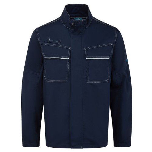 Bluza trudnopalna Bizweld Work BZ739NVR granatowy