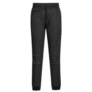Portwest C074BKR Spodnie szefa kuchni Jogger ze stretchem czarny