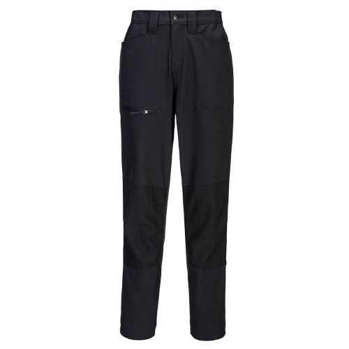 Portwest CD887BKR Damskie spodnie robocze ze stretchem WX2 czarny