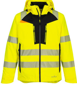 Portwest DX462YER Ostrzegawcza kurtka przeciwdeszczowa DX4 żółty