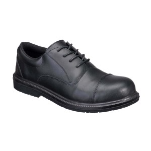 Portwest FD18BKR Steel Action Leather Executive Shoe S3 SR FO czarny